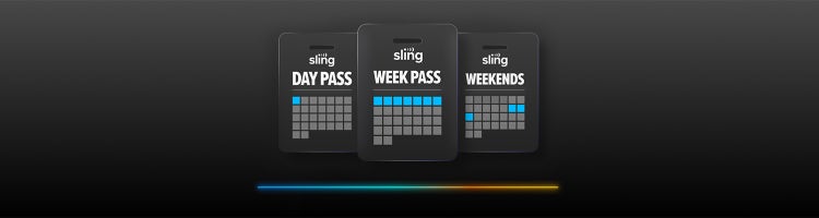 Art for the new Day, Week, and Weekend Passes by Sling.