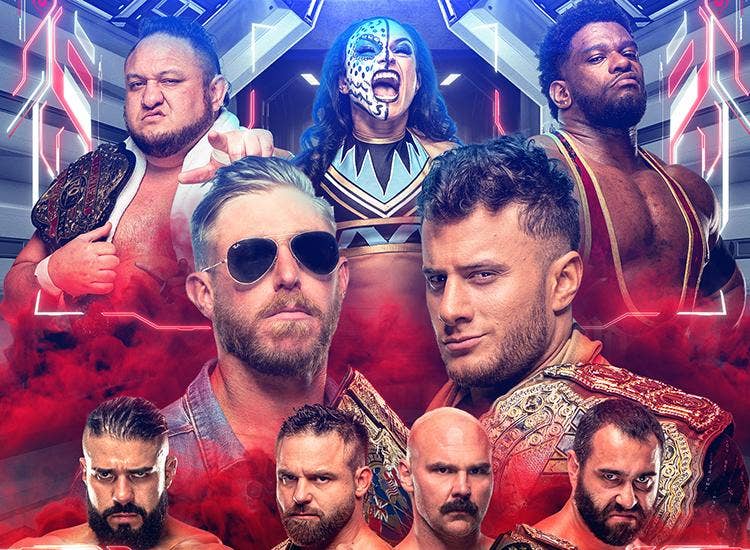 Promotional art for AEW: Collision on TNT